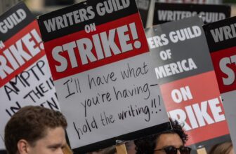 Star Trek Author Talks Themed Picket
