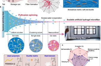 Superhero-like Self-Therapeutic Hydrogel Microfibers Take Inspiration From Spider Silk