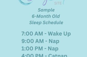 6 Month Outdated Sleep Schedule Suggestions + Pattern