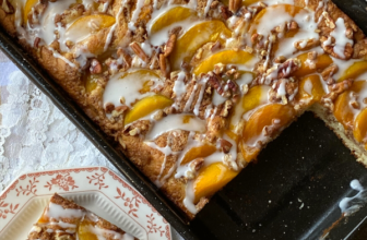 PEACH COFFEE CAKE – The Southern Girl Cook dinner
