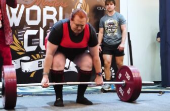 Masters Powerlifter Racheal Paveglio (100 KG+) Units Uncooked World File with 230-Kilogram (507-Pound) Deadlift