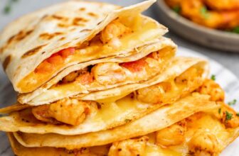 Shrimp Quesadillas – thestayathomechef.com