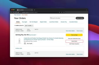 Easy methods to cancel an Amazon order