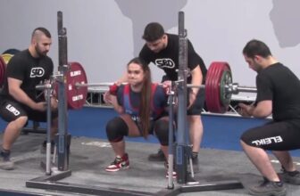 Amanda Lawrence (84 KG) Wins 2023 IPF World Championships, Breaks Personal Squat World File with 249 Kilograms (549 Kilos)