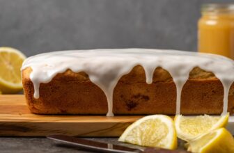 Straightforward Lemon Pound Cake | Cookies and Cups
