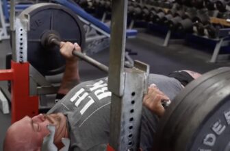 Mitchell Hooper Information 210-Kilogram (463-Pound) 3-Rep Bench Press PR