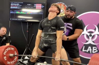 Nabil Lahlou (75KG) Deadlifts Uncooked All-Time World Document of 342.4 Kilograms (755 Kilos)