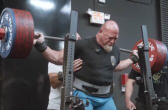 Nick Finest Squats 364.2 Kilograms (802.9 Kilos) for the twenty seventh 12 months in a Row