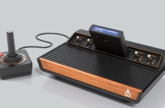 Atari’s 2600+ is a miniature console that performs 2600 and 7800 recreation carts