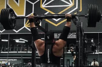 Evan Singleton Overhead Presses 204 Kilograms (450 Kilos) Much less Than Two Weeks Out of 2023 Shaw Traditional