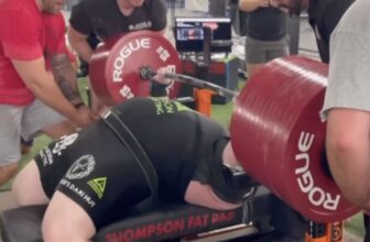Jimmy Kolb Breaks All-Time World File with 635.4-Kilogram (1,401-Pound) Bench Press — Heaviest Carry in Powerlifting Historical past