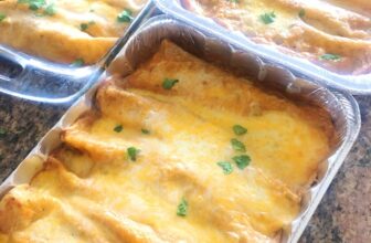 The Greatest Tacky Bitter Cream Enchiladas