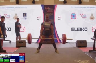 Powerlifter Patricia Johnson (+84KG) Units Pair of World Information at 2023 IPF World Masters Championships