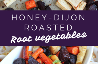 Honey-Dijon Roasted Root Greens