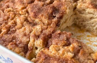 CINNAMON SUGAR BUTTER SWIM BISCUITS