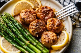 Lemon Garlic Scallops – The Keep At Dwelling Chef
